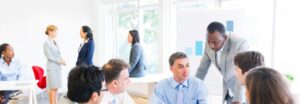 Business People working together