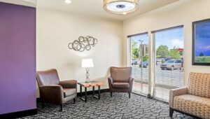 Ledgestone Hotel Billings Seating in Lobby