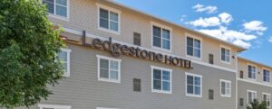 Ledgestone Hotel Sign