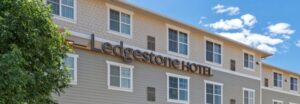 Ledgestone Hotel Sign